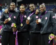2012 Olympics LEBRON JAMES KOBE BRYANT Glossy 8x10 Photo London Poster Durant