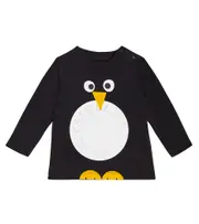 [Stella McCartney Kids] Stella McCartney Kids Printed cotton top M 3 black