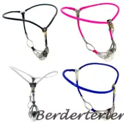 New Stainless Steel Hollow Male Chastity Belt Cage Lockable Anti-cheating Pant