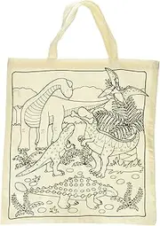 Goki Dinosaur Arts-Craft Cotton Bag