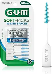 Sunstar 6343R Gum Soft Picks Wide Shape (Pack of 50)
