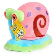 ATCLV SpongeBob SquarePants Pink Starfish Snail Anime Character Plush Toy Gary 8"66/22cm Quality Soft Gift for ChildrenGary
