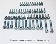 80-81 Honda Goldwing GL1100 A GL1100 Interstate Carburetor Screw Kit NEW