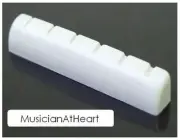 MusicianAtHeart Slotted BONE NUT for GRETSCH Guitars USA SHIP REAL CATTLE BONE