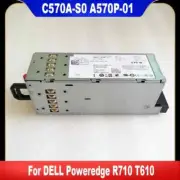Original 570W For DELL R710 T610 Server Power Supply A570P-01 C570A-S0 A570P-00
