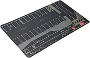 CoudarTitie Rolled up Mini Model Car Garage Scene Mat Non Slip Miniature 40 Cmx70 cm 1/64 Parking Lot Mouse Pad Vehicle Scene Display