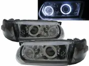 Tsuru V16 B13 95-17 Facelift CCFL Projector Headlight Chrome V2 for NISSAN RHD