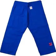 [九桜] Kuzakura JNFP6 Judo Jacket for International Athletes, New IJF Standard Certified Judo Jacket, Pants Only, Blue, Regular Size 6