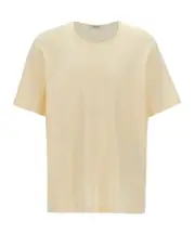 Lemaire Relaxed Fit Crewneck T-Shirt White