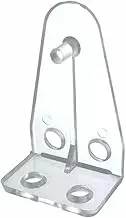 Blind Hold Down Brackets Clear Plastic (12)