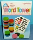 Word Tower Vintage Early Learning Centre Game - Made in West Germany ELC