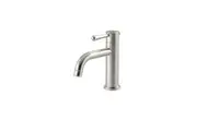 MEIR Harrington Short Basin Mixer - Single Lever - PVD Brushed Nickel