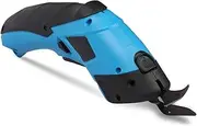 Handheld Rechargeable Electric Scissors, Portable Cutting Shears Mini Portable Shears Electric Box Cutter Rotary Cutter for Cardboard Fabric Leather
