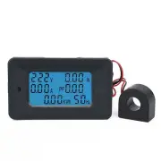 100A AC LCD Digital Volt Watt Power Energy Meter Monitor KWh Voltmeter Ammeter