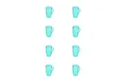 8PK Lemon & Lime Summer Outdoor Dining Breeze Deco Pitcher Jug 2.5L Assorted