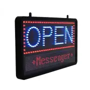 Alpine Led Open Signs for Business with Remote - Super Bright Lighted Open Si...
