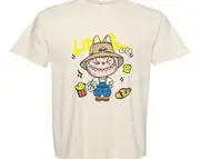 Cute Monster Tee - Labubu Pop Mart Little Bear T-Shirt for Kids T-Shirt