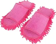 [WRITWAA] 1 Pair Slippers Ladies Indoor Floor Slippers for Home Cleaning Soft Breathable Anti-slip Sole