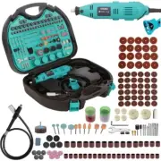 Multifunctional Mini Rotary Die Grinder Kittool kit with Flexible Shaft, 252 Pc