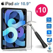 x10 Tempered Glass for Apple iPad Air 4 10.9 Inch Screen Protector 2020 2021