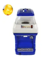 110V Electric Shaved Ice Machine Fully Automatic Crusher with Dust Cover
