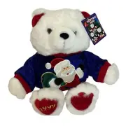 Vintage 1999 KMart Collectible Holiday Christmas Bear