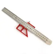 Center Scriber Vertical Line 45° Angle Right Angle Gauge Multifunctional Y9C2