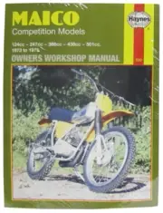 Haynes Workshop Manual For Maico Competition Models