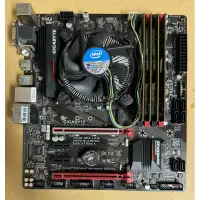 在飛比找蝦皮購物優惠-技嘉 B250M Gaming 3+i5-7400 i5-7