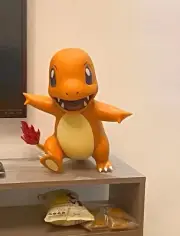 GIANT CHARMANDER STATUE TABLE Home Decor ANIME Room STUDIO ART INTERIOR DESIGN