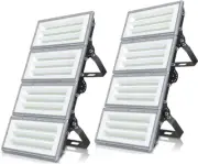 2 Pack 400W Led Flood Light, 40000Lm Stadium Flood Lights Outdoor Daylight 7000K