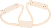 Mipcase Chest Expander Fitness Accessories Band Trainer Chest Workout Equipment Training Stretch Belt Women Woman Exerciser Gym Stretchy Straps Pull Upper Body Exercise Equipment Beige