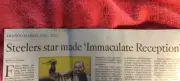 OBITUARY FRANCO HARRIS 1950 - 2022 IMMACULATE RECEPTION STEELERS NFL