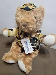 Operation Gratitude Battalion Buddy Camo Hat Teddy Bear Plush 17" NEW