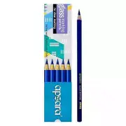 10x Apsara Glass Marking Pencils | BLUE | Leather, Glass, Metal | Free Shipping