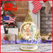 Christmas Snow Globes Indoor Decor Gifts for Xmas