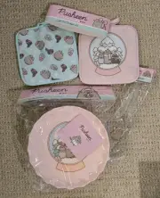 Pusheen Box Winter 2024 Cake Stand, Serving Spatula, Pot Holders Set New Sealed
