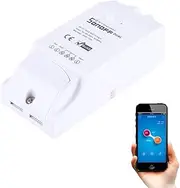 Smart Outlet Switch, Sonoff Dual Channel DIY WiFi Smart Wireless Remote Automatical Control Module Power Switch Via for iPhone Huawei etc Mobile Phone and Tablet