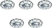 Set of 5, Sansui 3.5 inch Plate, 4.6 x 1.0 inches (11.8 x 2.6 cm), Small Plate, Setomonohonpo