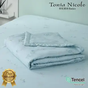 【Tonia Nicole 東妮寢飾】環保印染100%萊賽爾天絲涼被-翡翠莊園(單人150x195cm)