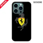 FERRARI 硬殼外殼保護套 IPHONE 16 15 14 13 12 11 XR XS MINI PLUS PRO