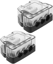 Improve Audio Performance Amp Line Splitter Audio Distribution Block Ground Distributor for Car Amplifier