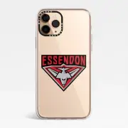 iPhone 16 15 14 13 12 11 Pro Max Plus Case Clear Shockproof AFL Essendon Cover
