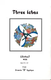 Three Ichos Ginkos Applique Quilt Pattern