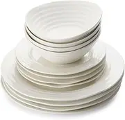 Sophie Conran for Portmeirion - Ice White 12pc Dinner Set
