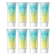 Rohto Mentholatum Skin Aqua Tone Up UV Essence Green SPF50+ PA++++ 80g (8ea) Set