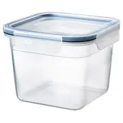 IKEA 365+ food container with lid, square/plastic, 1.4 l
