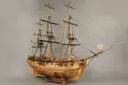 HMS Druid 1766 Scale 1/50 900mm 35.4" POF Unassembly Cherry Wood Model Ship Kit