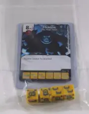 Marvel Dice Masters Age of Ultron * THANOS * Uncommon + 4 Dice Mad Titan #103