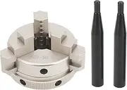 Gearwell Lathe Chuck, 50mm M14 3 Jaw Set, Lathe Work Chuck, Lathe Head Chuck, Lathe Chuck Accessory Set, Lathe Chuck 50mm Kit